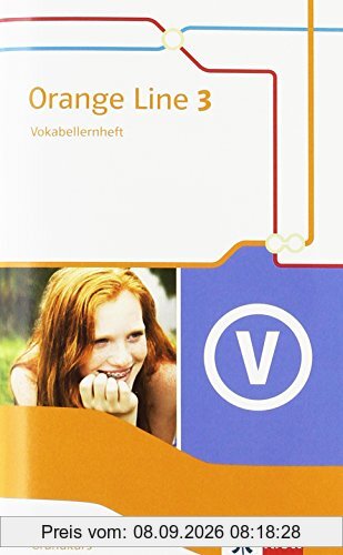 Orange Line / Vokabellernheft 7. Klasse Grundkurs: Ausgabe 2014