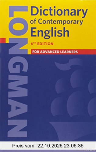 Longman Dictionary of Contemporary English 6 paper