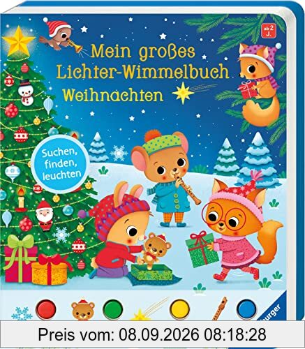Mein großes Lichter-Wimmelbuch: Weihnachten
