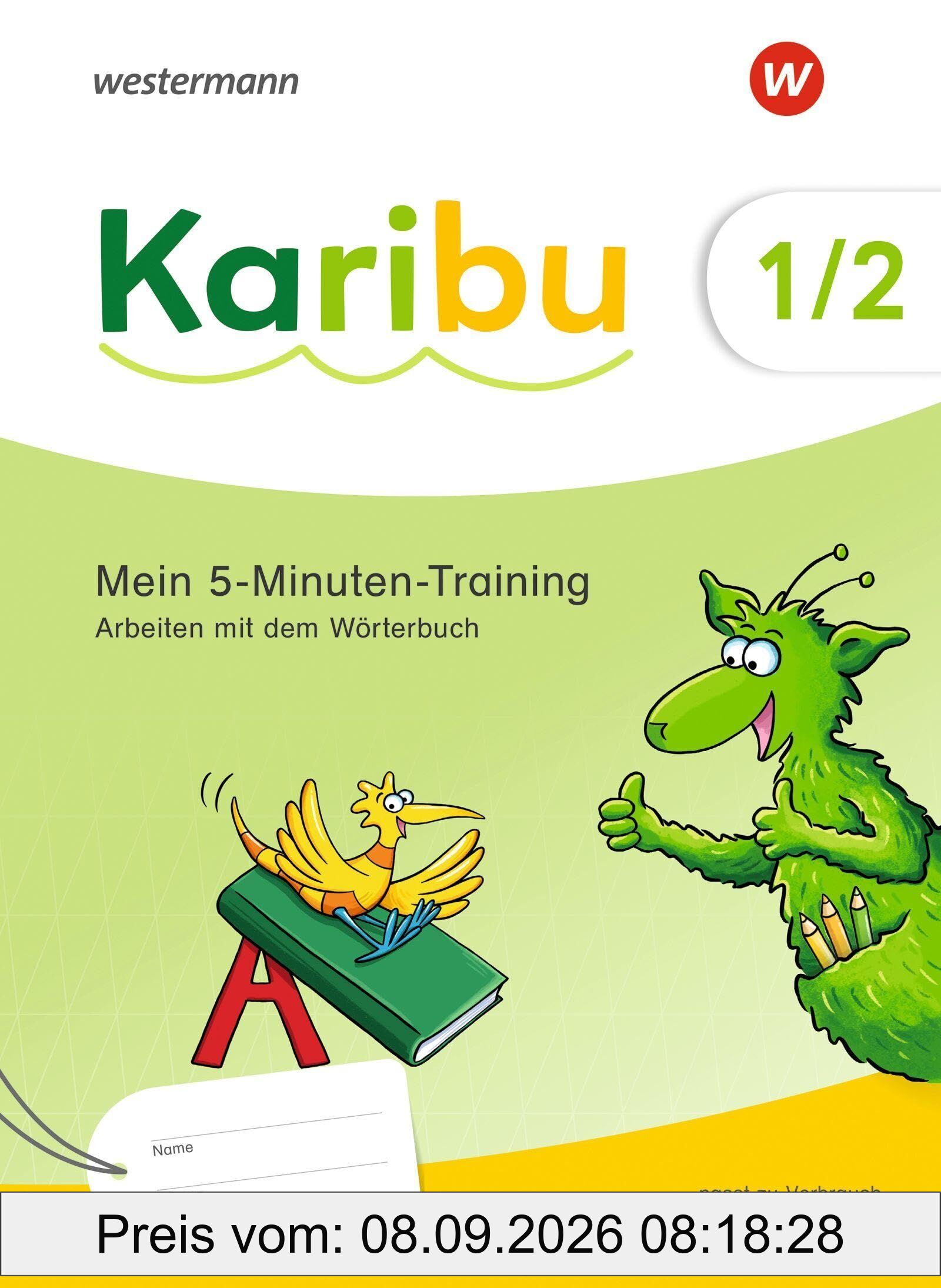Karibu - Mein 5 Minuten-Training: Wörterbucharbeit 1/2