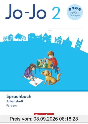 Jo-Jo Sprachbuch - Allgemeine Ausgabe 2024 - 2. Schuljahr: Arbeitsheft Fördern