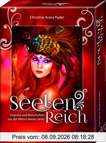 Seelenreich: Impulse und Botschaften aus der Matrix deines Seins - 43 Karten mit Begleitbuch