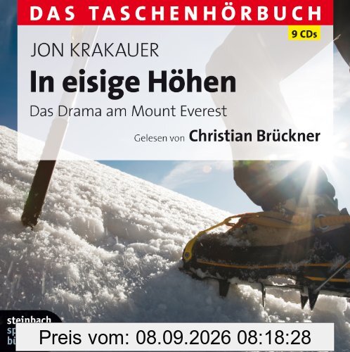 In eisige Höhen - Das Drama am Mount Everest: Das Taschenhörbuch. Ungekürzte Lesung. 9 CDs