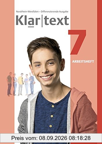 Klartext - Differenzierende Ausgabe 2014 für Nordrhein-Westfalen: Arbeitsheft 7