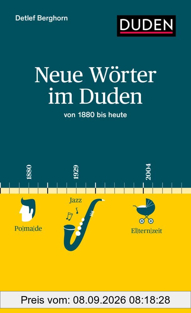 Neue Wörter im Duden: von 1880 bis heute (Duden - Sachbuch)