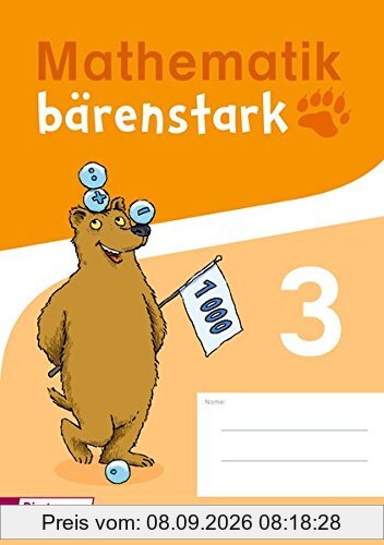 Mathematik bärenstark - Ausgabe 2017: Trainingsheft 3