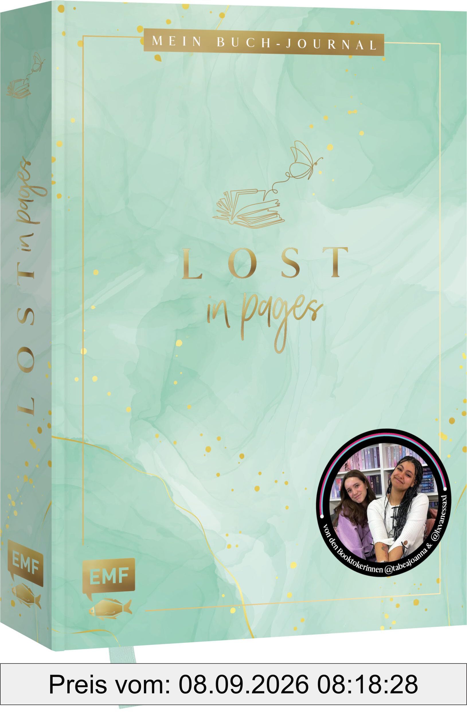 Lost in pages – Mein Buch-Journal – von den Booktokerinnen @tabeajoanna und @lxvanessaxl: Für alle #booklover: Lesetagebuch für 100 Bücher mit Lesechallenges, Reading-Trackern, Listen und vielem mehr