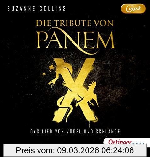 Suzanne Collins Die Tribute Von Panem X, Das Lied Von Vogel Und Schlange (2mp3 Cd)
