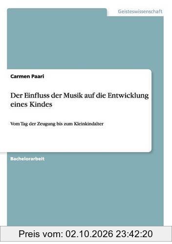 Der Einfluss der Musik auf die Entwicklung eines Kindes. Vom Tag der Zeugung bis zum Kleinkindalter