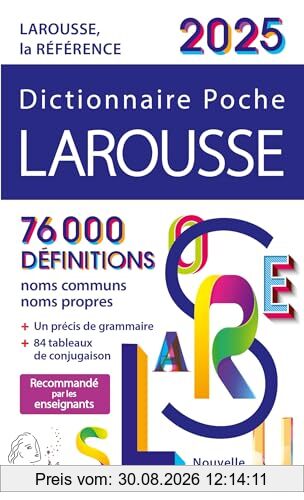 Dictionnaire Larousse poche 2025