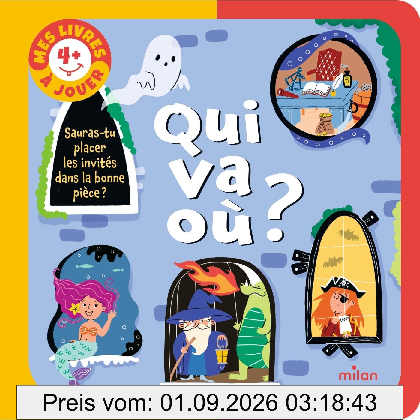Qui va où ? : sauras-tu placer les invités dans la bonne pièce ?