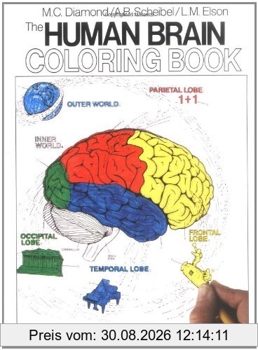 The Human Brain Coloring Book (Coloring Concepts Series)