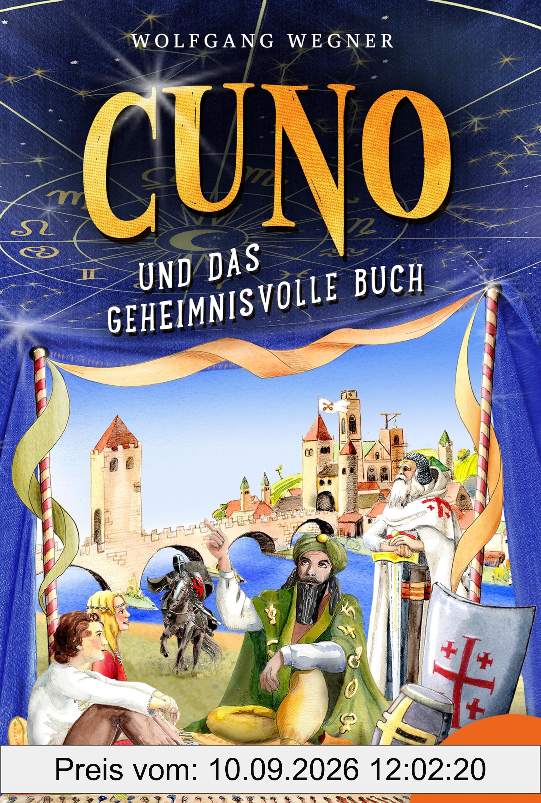 Cuno und das geheimnisvolle Buch: Ein Kinderkrimi aus dem Mittelalter