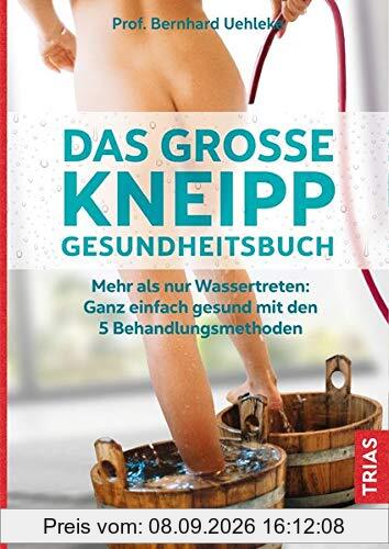 Das große Kneipp-Gesundheitsbuch: Mehr als nur Wassertreten: Ganz einfach gesund mit den 5 Behandlungsmethoden