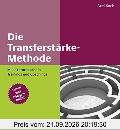 Die Transferstärke-Methode: Mehr Lerntransfer in Trainings und Coachings. Mit Online-Materialien