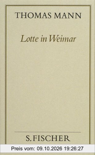 Lotte in Weimar: Roman