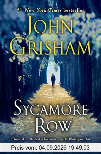Sycamore Row: A Novel (Jake Brigance, Band 2)
