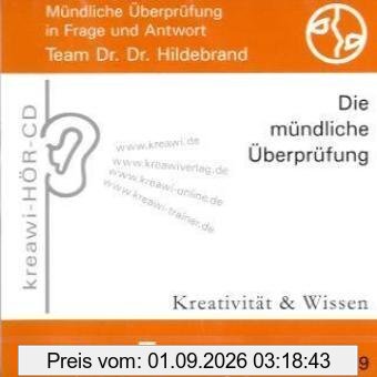 Die mündliche Überprüfung, Audio-CD