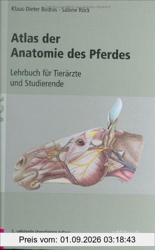 Atlas der Anatomie des Pferdes. Lehrbuch für Tierärzte und Studierende