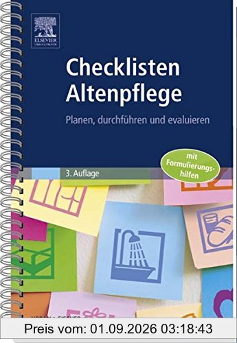 Checklisten Altenpflege: Planen, durchführen und evaluieren