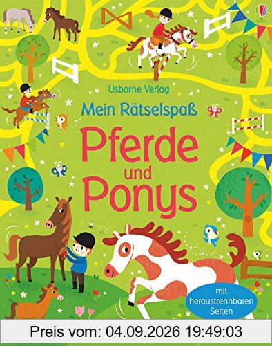 Mein Rätselspaß: Pferde und Ponys