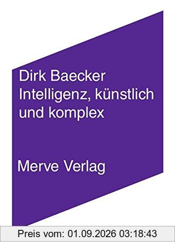 Intelligenz, künstlich und komplex (IMD)