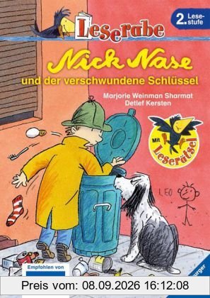 Leserabe - 2. Lesestufe: Nick Nase und der verschwundene Schlüssel