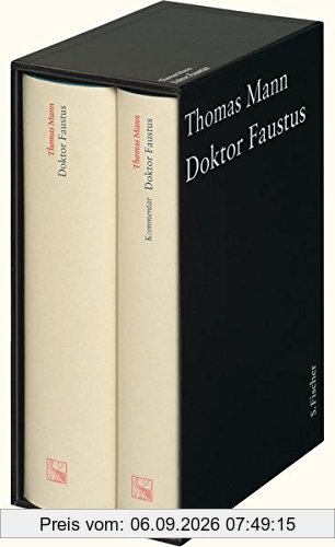 Doktor Faustus: Das Leben des deutschen Tonsetzers Adrian Leverkühn, erzählt von einem Freunde Text und Kommentar in einer Kassette (Thomas Mann, ... Ausgabe. Werke, Briefe, Tagebücher)
