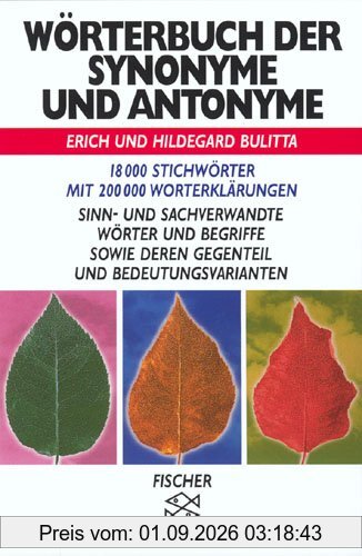 Wörterbuch der Synonyme und Antonyme