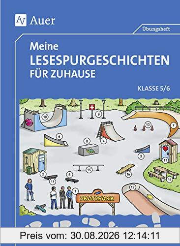 Meine Lesespurgeschichten für Zuhause - Klasse 5-6 (Lesespurgeschichten Sekundarstufe)