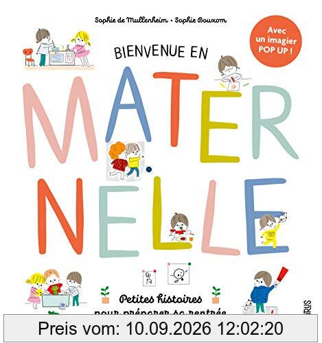 Bienvenue en maternelle ! : petites histoires pour préparer sa rentrée