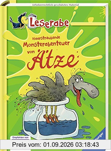Haarsträubende Monsterabenteuer von Ätze (Leserabe - Sonderausgaben)