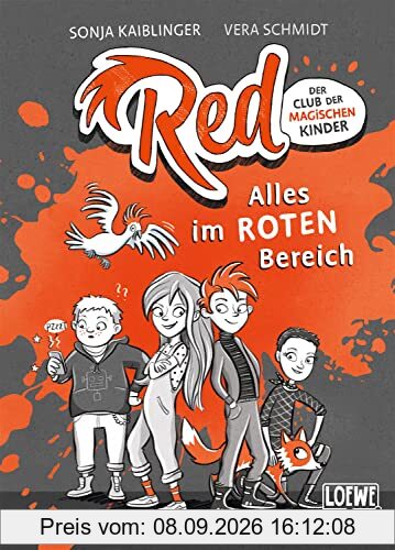 Red - Der Club der magischen Kinder (Band 1) - Alles im roten Bereich: Erlebe superwitzige Abenteuer mit den Reds! - Spannende Detektivgeschichte für Kinder ab 9 Jahren (Loewe Wow!, Band 1)