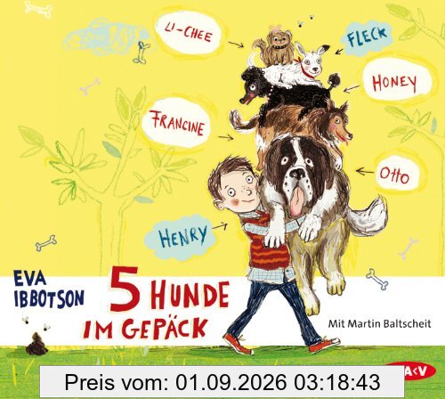5 Hunde im Gepäck