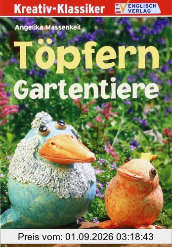 Töpfern. Gartentiere