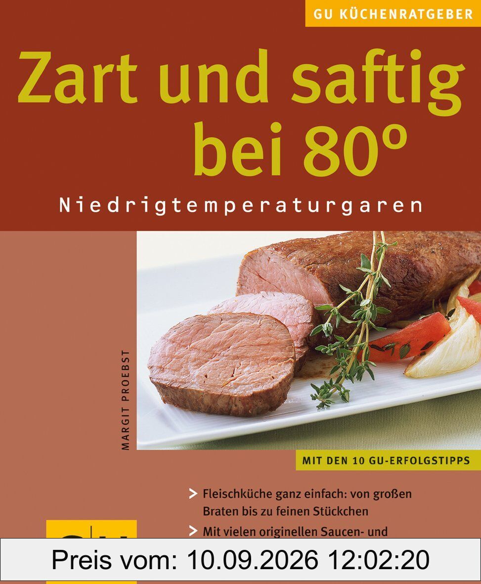 Zart und saftig bei 80 Grad.: Niedrigtemperaturgaren