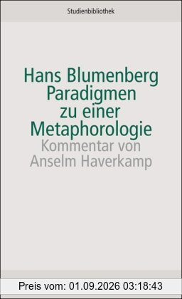 Paradigmen zu einer Metaphorologie (suhrkamp studienbibliothek)