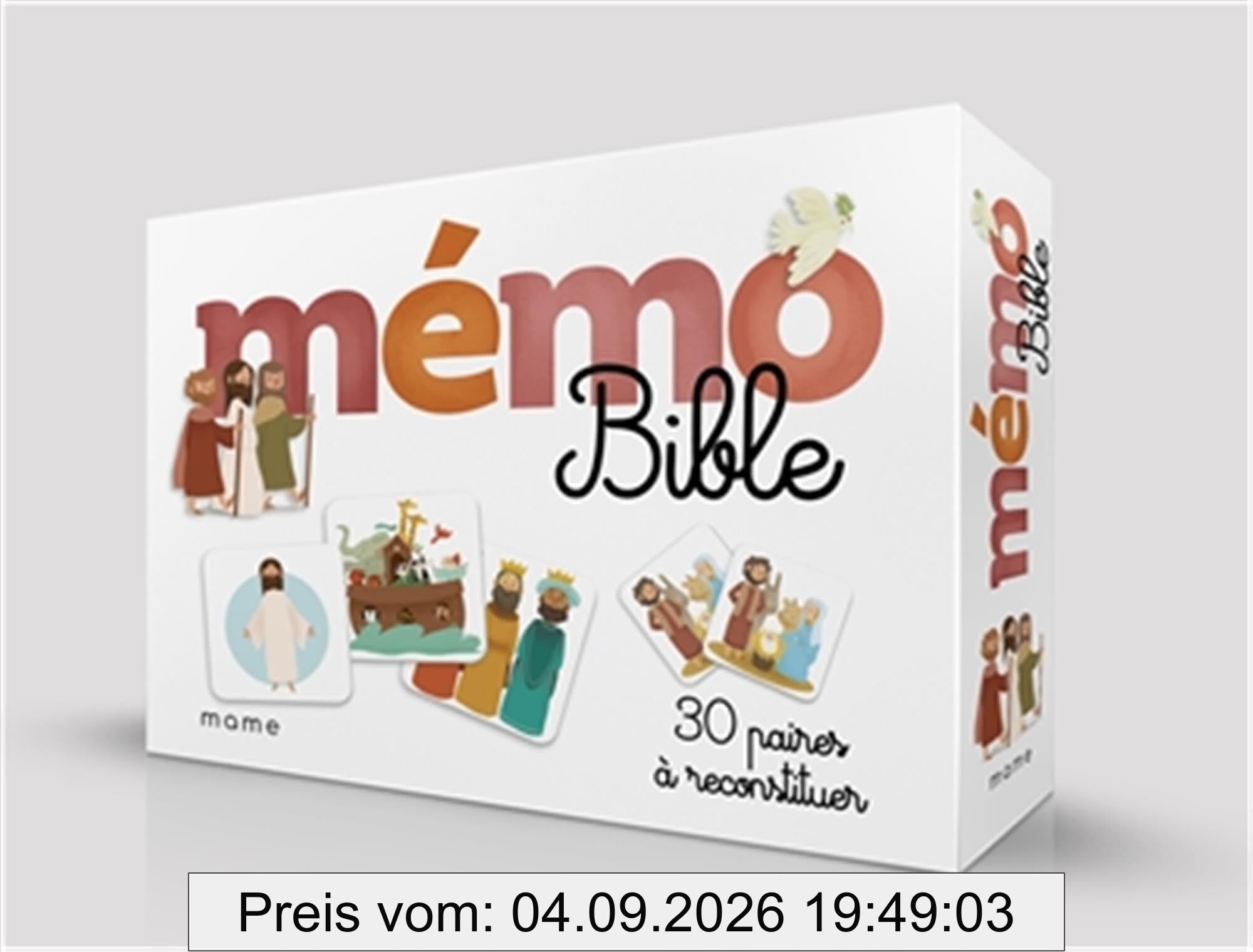 Mémo Bible : 30 paires à reconstituer