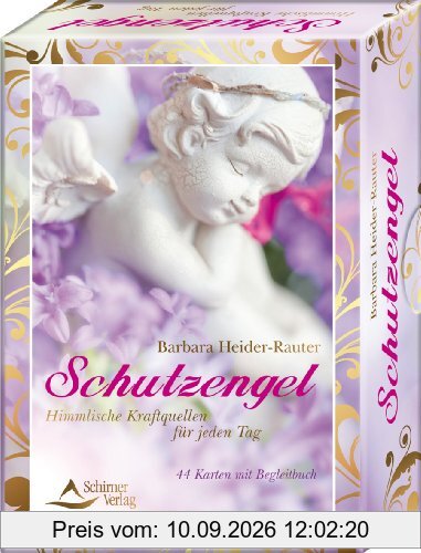 Schutzengel - Himmlische Kraftquellen für jeden Tag - 44 Karten mit Begleitbuch