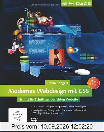 Modernes Webdesign mit CSS: Schritt für Schritt zur perfekten Website - aktuell zu CSS3 (Galileo Design)