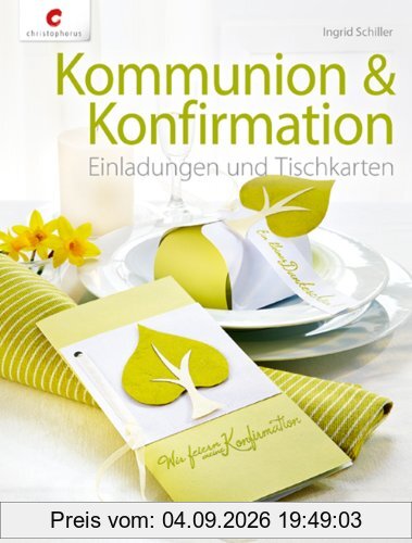 Kommunion & Konfirmation: Einladungen und Tischkarten