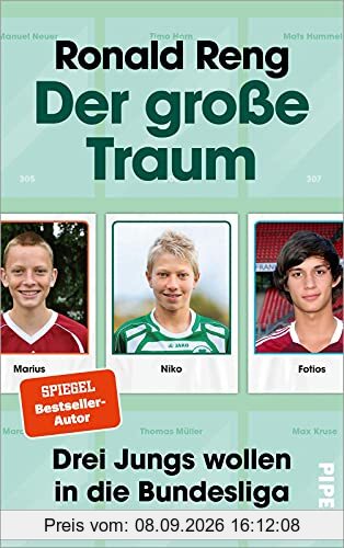 Der große Traum: Drei Jungs wollen in die Bundesliga