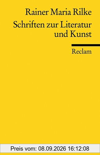 Schriften zur Literatur und Kunst