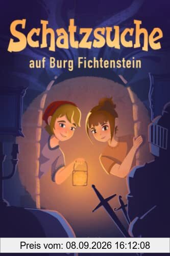 Schatzsuche auf Burg Fichtenstein: Eine Gespenstergeschichte zum Vorlesen ab 6 und Selberlesen ab 8 Jahre für Mädchen und Jungen