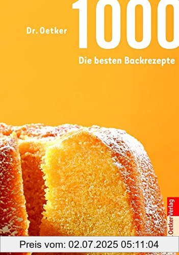 Die Buchhandlung in Oelde hat das Buch 1000 - Die besten Backrezepte (1000er)