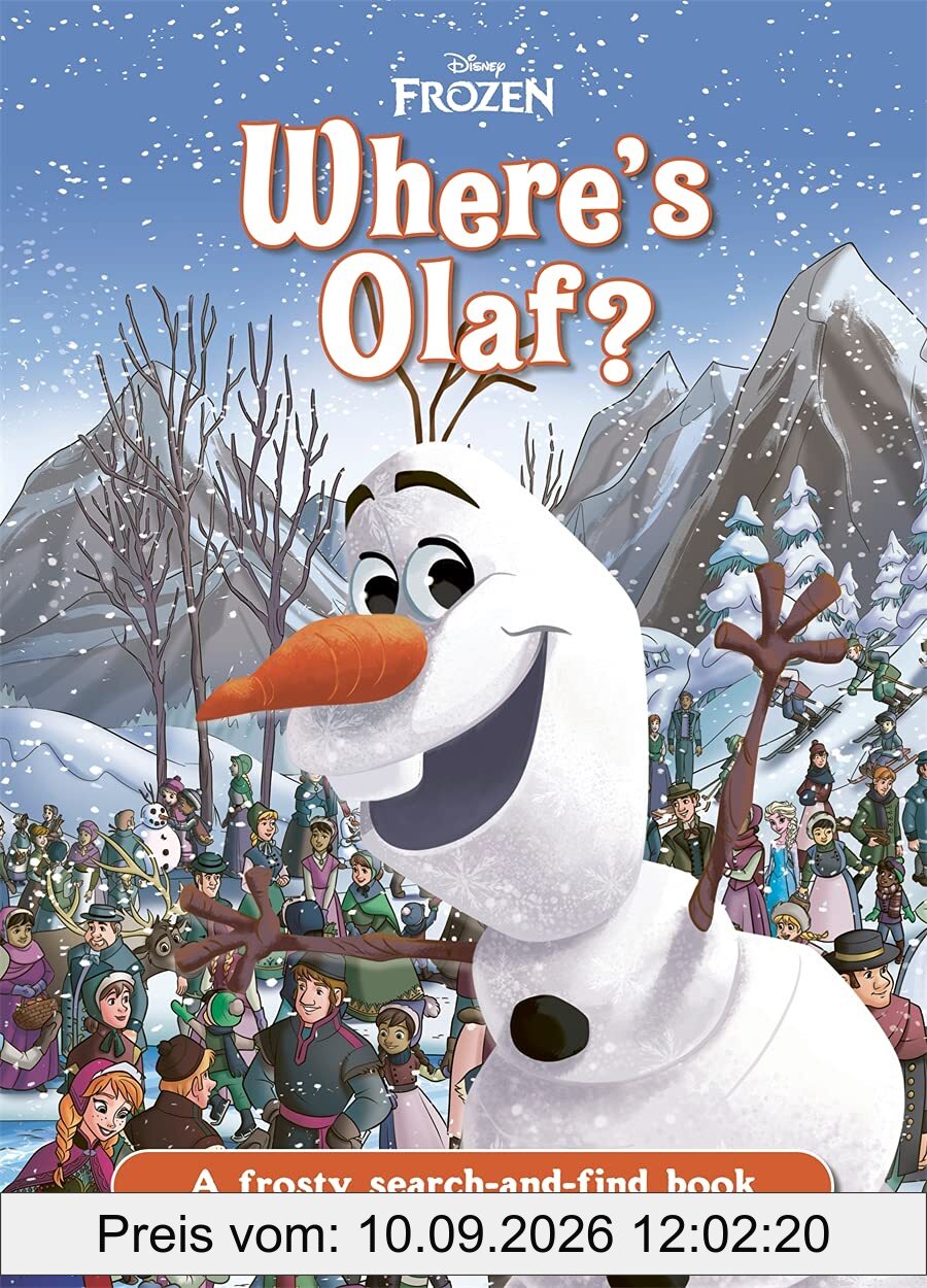 Where's Olaf?: A Disney Frozen search-and-find book