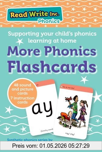 Ruth Miskin Read Write Inc. Phonics, More Phonics Flashcards