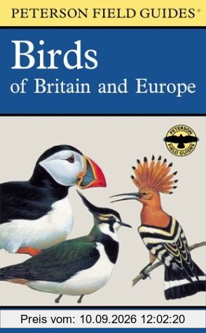 Field Guide to the Birds of Britain and Europe (Peterson Field Guides)