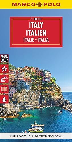 MARCO POLO Reisekarte Italien 1:850.000: Malta
