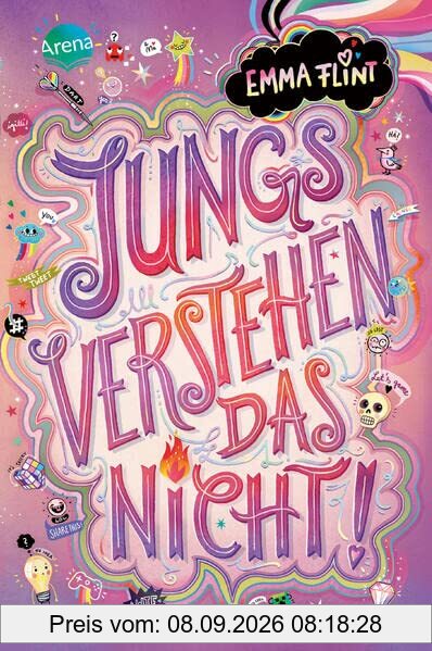 Jungs verstehen das nicht!: Humorvolles Kinderbuch für alle ab 10, das garantiert für gute Laune sorgt – Mit Glitzercover und herausnehmbarer Postkarte!